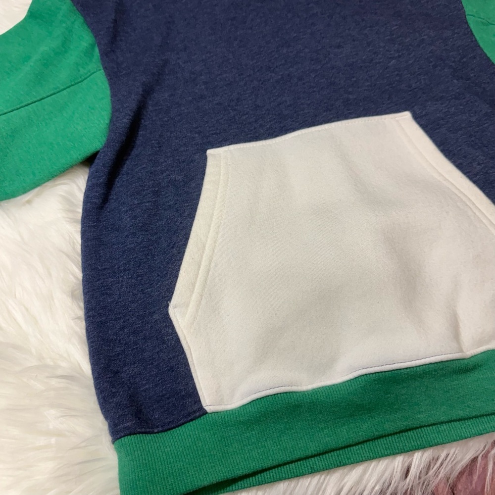 Cat & Jack Colorblock Pullover Hoodie Sweatshirt - Boys Size Small (6/7) - Picture 9 of 14